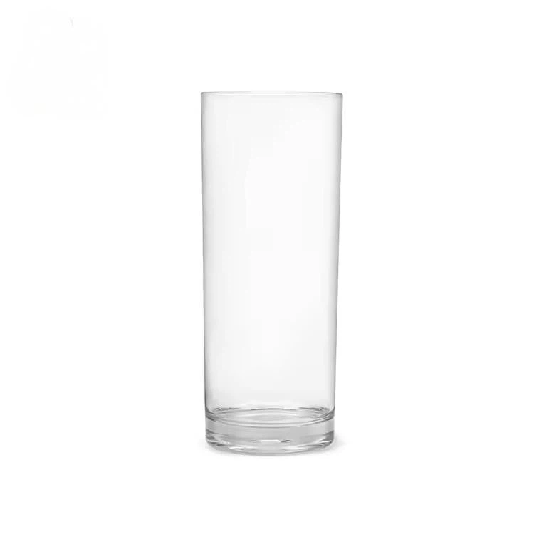 plastic PC highball water collins glass cups (5)